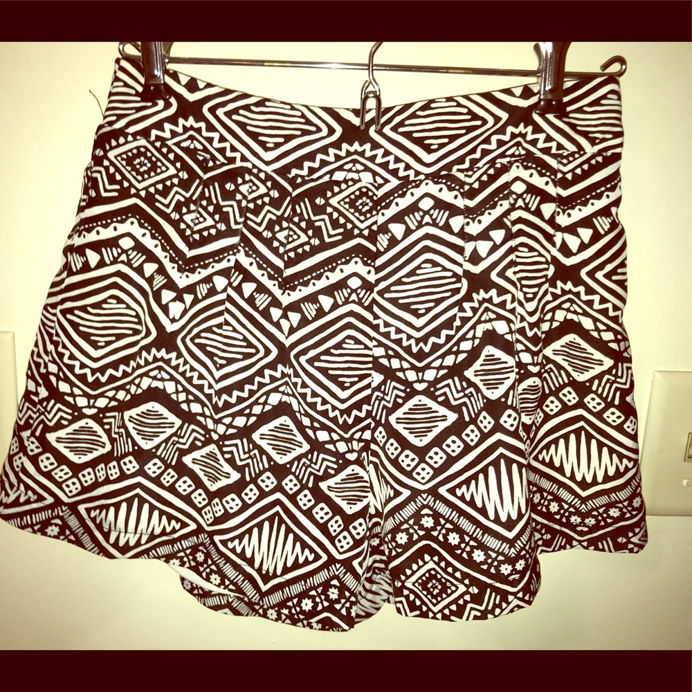 Francesca’s patterned shorts